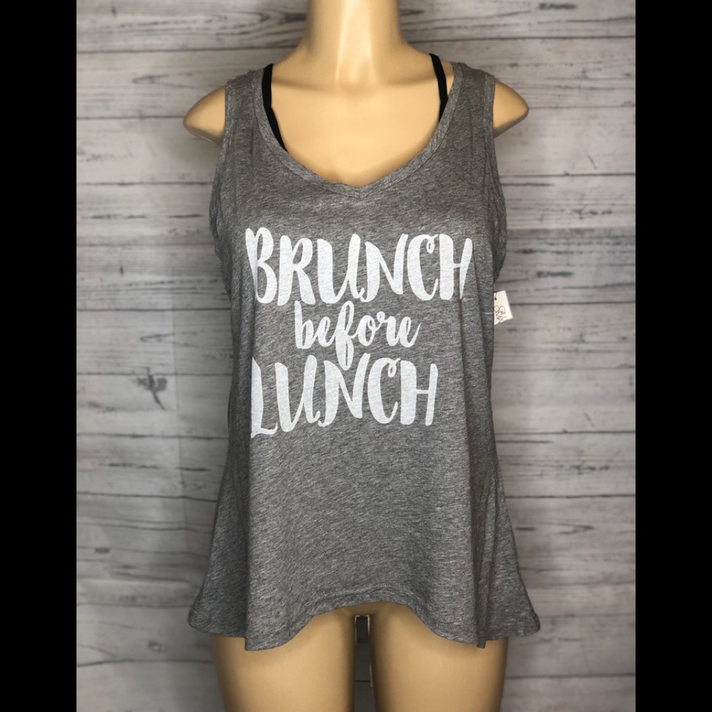 NWT Brunch before Lunch Tank